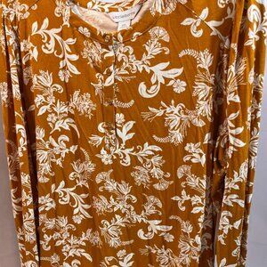 Women's Orange & White Liz Claiborne